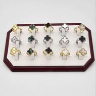 انگشتر ونکلیف استیل طرح طلا