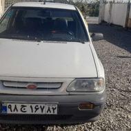 پراید بنزینی 1386 سفید