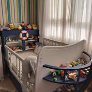 فروش فوری سرویس خواب کودک و نوجوان مدل کشتی از برند آوند