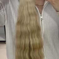 فروش موی طبیعی 250 تا شاخه موی بلوند قد تا گودی کمر