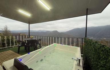 اجاره ویلا جنگلی با ویوی دریا 80متر