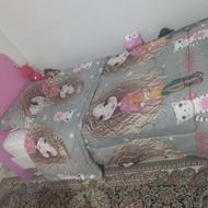 سرویس خواب دخترانه با کمد