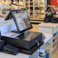 sky فیش پرینتر سیستم صندوق فروشگاهی 15 اینچ