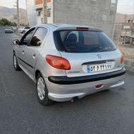 206تیپ 2تازه تعمیر چهار شاسی سالم