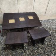 میز وسط به همراه 4میز عسلی