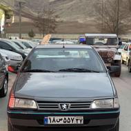 پژو 405 دوگانه کارخانه مدل 89