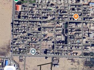 زمین متراژ صد متر مربع شهرک مهدیه