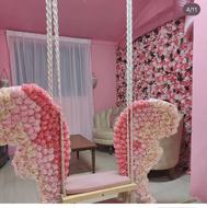 پنل گل 6 متری با تاب و بال پروانه