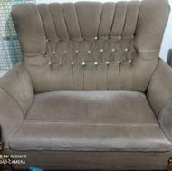 مبلمان راحتی 7نفره همراه عسلی