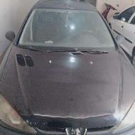 پژو 206 دور رنگ مشکی سالم