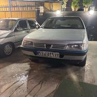 پژو 405 GLX (بنزینی) 1391 نقره‌ای