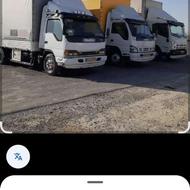 باربری اعتماد اثاث کشی باایسوزو 6متر نیسان بااکیپ باتجربه