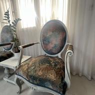 مبل تک نفره و میز