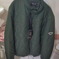 کاپشن مردانه جنسش عالی رنگ یشمی