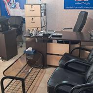 ست کامل اداری شامل کامپیوتر.دستگاه 4کاره‌.فایل و میز صندلی