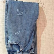 شلوار بگ آبی