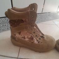 پوتین سایز42روکش چریکی چرمی