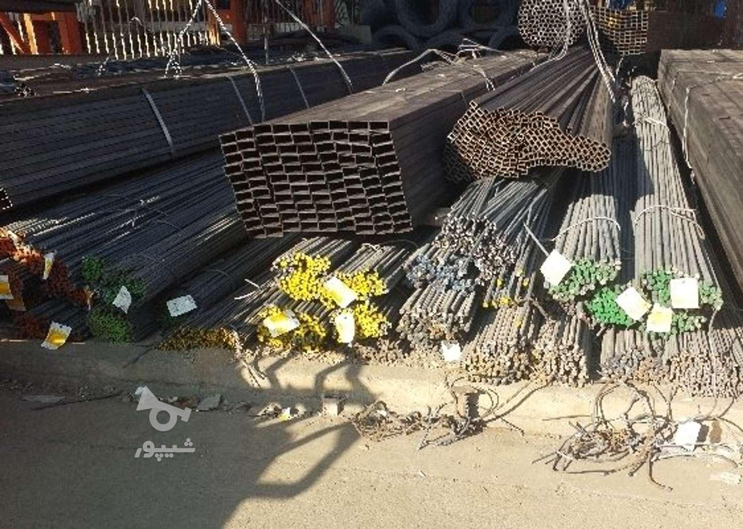 میلگرد نبشی ناودانی والپست منقطع رابیتس تیراهن پروفیل