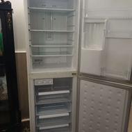 یخچال فریزر سالم سفید الکترو استیل