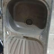 سینک 80 توکار لگن راست