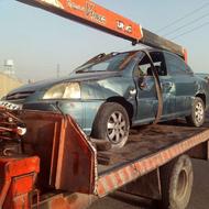 خدمات نیسان جرثقیل دکلدار و خاور جرثقیل3تن در پرند و پرندک