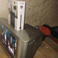 تلوزیون خالی همراه باکنترل وسه فیش