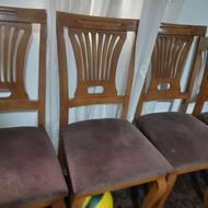 میز و صندلی ناهار خوری چوبی 6 نفره