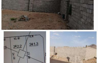 زمین 483 متر دیوارکشی شده روستای میرآباد