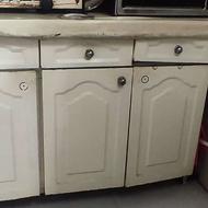 یک عددگاز دوشعله و کابینت سه در به علت جابهجایی