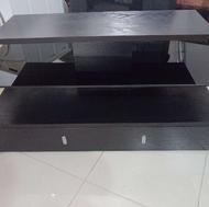 میز تلویزیون mdf.شیشه. کشو دار