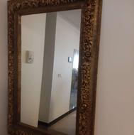 اینه قد 120 با قاب عظیم زاده طلایی برنز