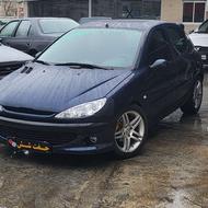 206 مدل 85 فول اسپرت دور رنگ شاسی پلمپ