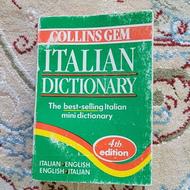 دو جلد دیکشنری انگلیسی ایتالیایی