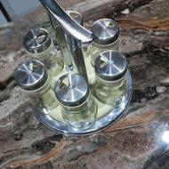 جا ادویه جات شیشه ای