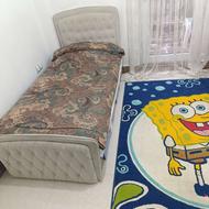 تخت یکنفره باتشک