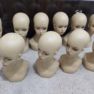 کله مانکن بدون مو