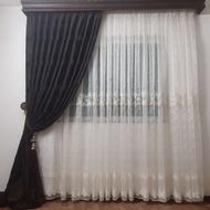 2 عدد پرده بدون هیچ زدگی