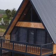 ساخت کلبه چوبی