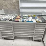 میز ویترین شیشه ای