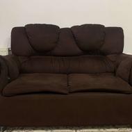 یک دست مبل 9 نفره قهوهای