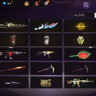 اکانت فریفایر طاق با فری