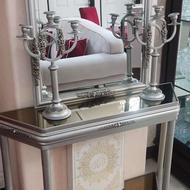 ست آینه شمعدان کنسول