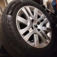 4 عدد رینگ و لاستیک صلیبی 15