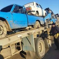 خریدار نیسان فرسوده اوراقی تصادفی وسالم