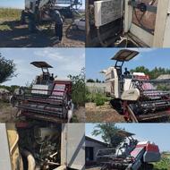 کمباین زنجیری و سینی نشا و بذر پاش