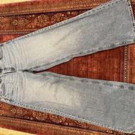 شلوار جین راسته گشاد