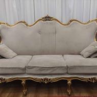 مبل 7 نفری به همراه دوتا میزبان با دوتا عسلی