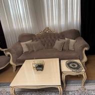 مبل ومیز نهار خوری چوب راش