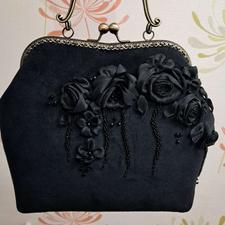 کیف روباندوزی و جواهردوزی