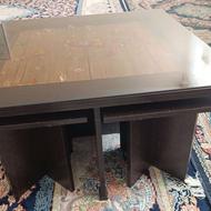 میزجلومبلی بهمراه چهارمیزعسلی